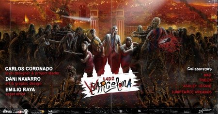 'Left 4 Dead 2' podría contar con zombis en Barcelona gracias a Warcelona