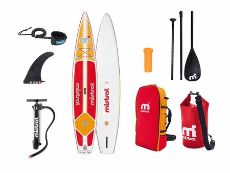 Mistral Tabla Hinchable De Paddle Surf Race De Doble Camara 381 X 73 X 15 Cm Zoom 16
