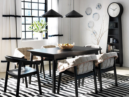 Catálogo ikea 2014: novedades para el salón y el comedor Mesas comedor ikea