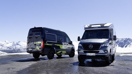 Hymer convierte sus autocaravanas y furgonetas camper en dos apetecibles casas todoterreno, pero por más de 100.000 euros