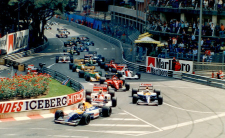 Salida GP Mónaco 1992