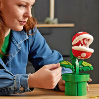 Idea de regalo para fans de Mario Bros: el LEGO de la planta piraña para armar en el Día de Reyes