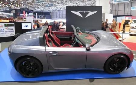 Pariss, el deportivo eléctrico francés, ahora en Ginebra con extensor de autonomía