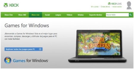 Microsoft anuncia el cierre de la tienda online Games for Windows Live