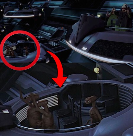 Pausa Star Wars Episodio I A La Hora 29 Minutos Y 11 Segundos Y Encontraras Una Nostalgica Referencia A Otro Iconico Alien De La Ciencia Ficcion Compressed