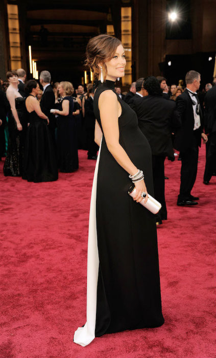 Marchando una de embarazadas en la alfombra roja de los Oscars 2014