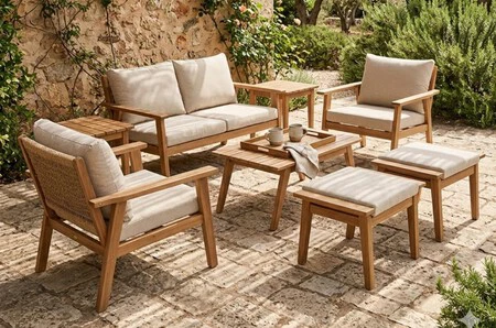 Conjunto De Jardin Halong Carrefour