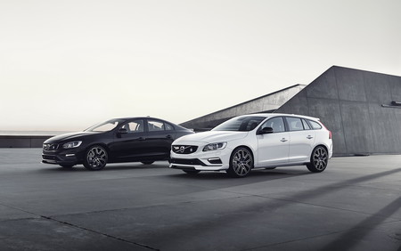 Los Volvo S60 y V60 Polestar 2018 reciben un baño de fibra de carbono