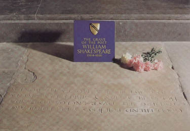 La tumba de Shakespeare