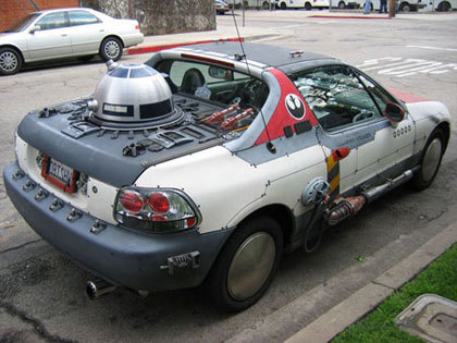 Cosas de frikis: Honda CR-X del Sol X-Wing Edition
