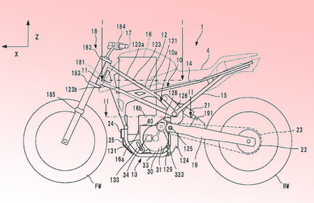 La primera naked eléctrica de Honda: una Neo Sports Café para el carnet de conducir A1, según estas patentes