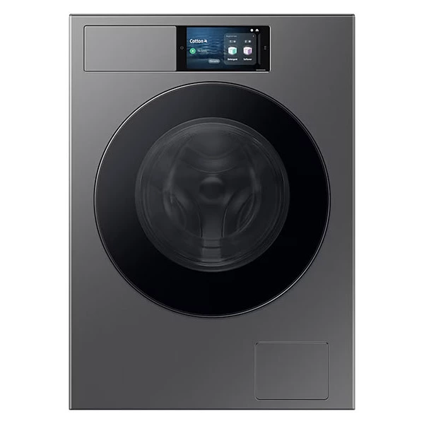 Lavadora Samsung WF90F09C4SU3 9kg Carga Frontal 1400rpm Clase A Silver WiFi Autodosificación