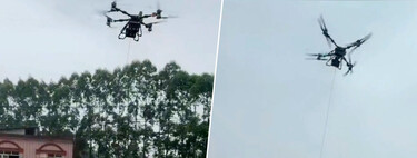 En China, el dron que te trae el pedido y el dron que te evacúa de una inundación a veces son el mismo dron