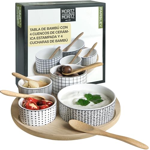 Moritz & Moritz Juego de Servir Parsley de 9 Piezas 