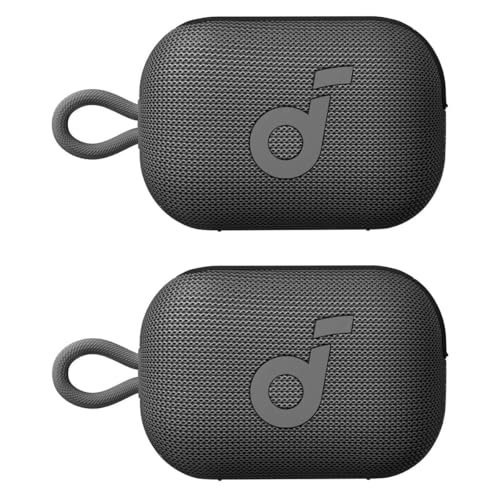 Soundcore Altavoz Bluetooth Select 4 Go de Anker (Paquete de 2)