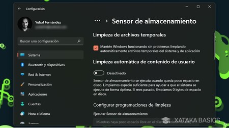 Sensor Almacenamiento