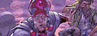 El creador de Invencible y The Walking Dead hizo del papa un superhéroe mujeriego y algo dado a la bebida en su cómic claramente más gamberro