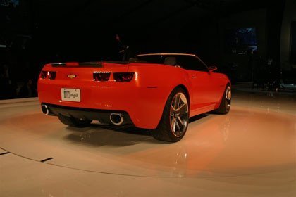 Chevrolet Camaro Convertible Concept en el NAIAS