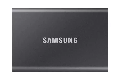 Samsung Portable SSD T7 (MU-PC1T0T/WW) 1 TB USB 3.2 Gen.2 1050 MB/s Lectura 1000 MB/s Escritura Disco duro externo para Mac, PC, smartphone y consolas de juegos, gris