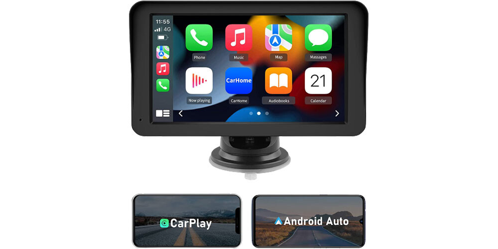Android Auto o Apple CarPlay en cualquier coche esta pantalla no