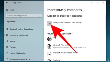 Cómo añadir una impresora o un escáner en Windows 10