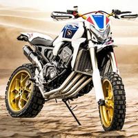 Esta moto es la loca visión suiza de cómo sería una Honda CRF1000L Africa Twin de 145 CV 