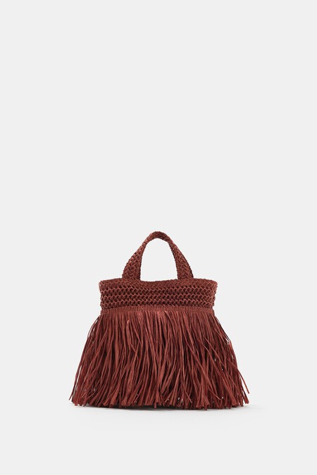 mini bolso flecos