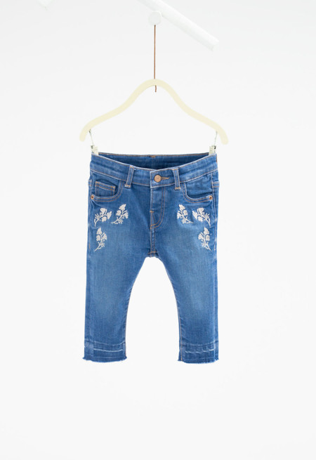 Vaqueros Bordados Bebe