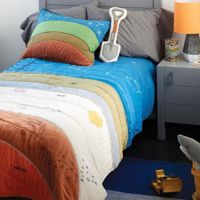 Viaja al centro de la tierra con este edredón y sus complementos