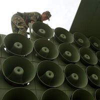 Corea del Sur y Corea del Norte llevaban años enfrascados en la "guerra de los altavoces": se ha terminado de repente