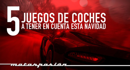 Cinco juegos de coches a tener en cuenta esta Navidad