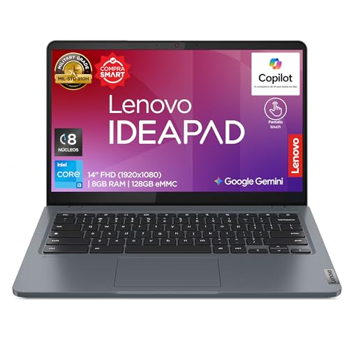 Lenovo Laptop IdeaPad Slim 3 Chrome 14 Touchscreen | Intel Core i3 8GB RAM 128GB |Chromebook