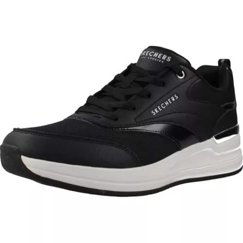 Deportiva casual con cuña oculta - Skechers - Negro


