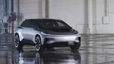 1,050 hp y 0 a 100 en 2.39 s. Faraday Future y su FF 91 quieren aplastar a Tesla