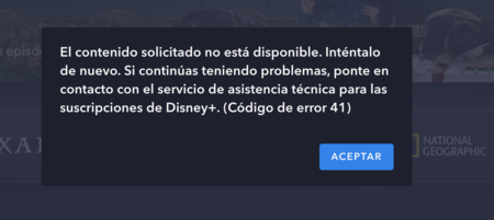 No disponible