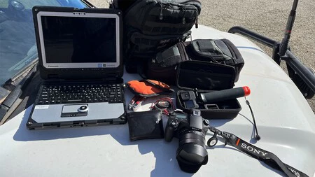 グラハムが設定した AirTag のおかげで回復できたのはこれだけです。