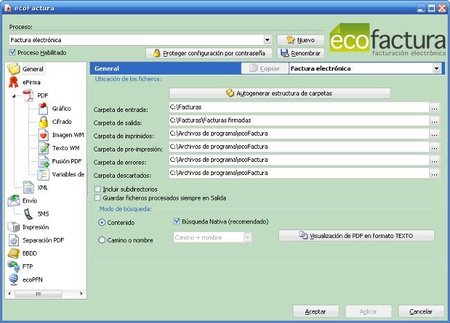 ecoFactura, facturación electrónica de forma sencilla