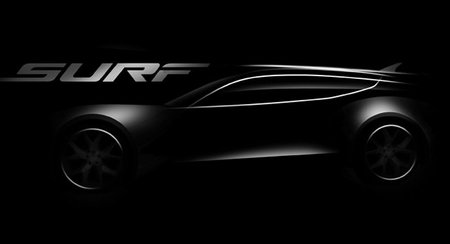 Primera imagen del nuevo Fisker, el Surf