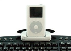Teclado, lector de tarjetas y Dock para el iPod todo en uno