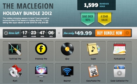 Hazte con interesantes aplicaciones a buen precio gracias al paquete de aplicaciones de MacLegion