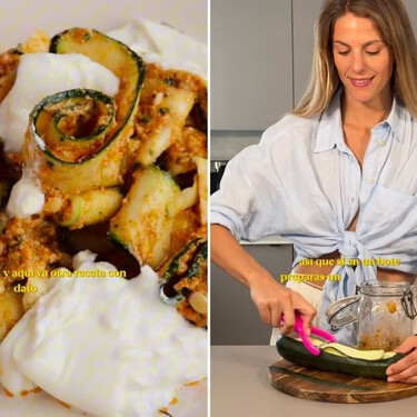 La idea de cena facilísima con calabacín de una nutricionista: fresca, divertida y súper saludable 