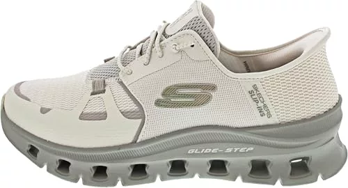 Skechers Hombre GLIDE-STEP PRO Slip-On, Natural Mesh/Hotmelt, 41 EU