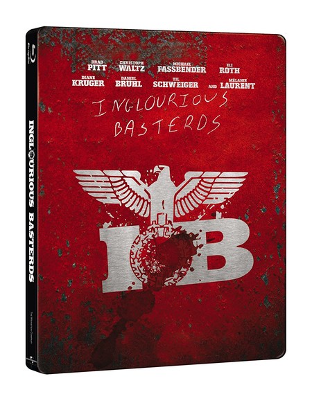 Steelbook Malditos Bastardos, en formato Blu-ray, por 12,99 euros en Amazon