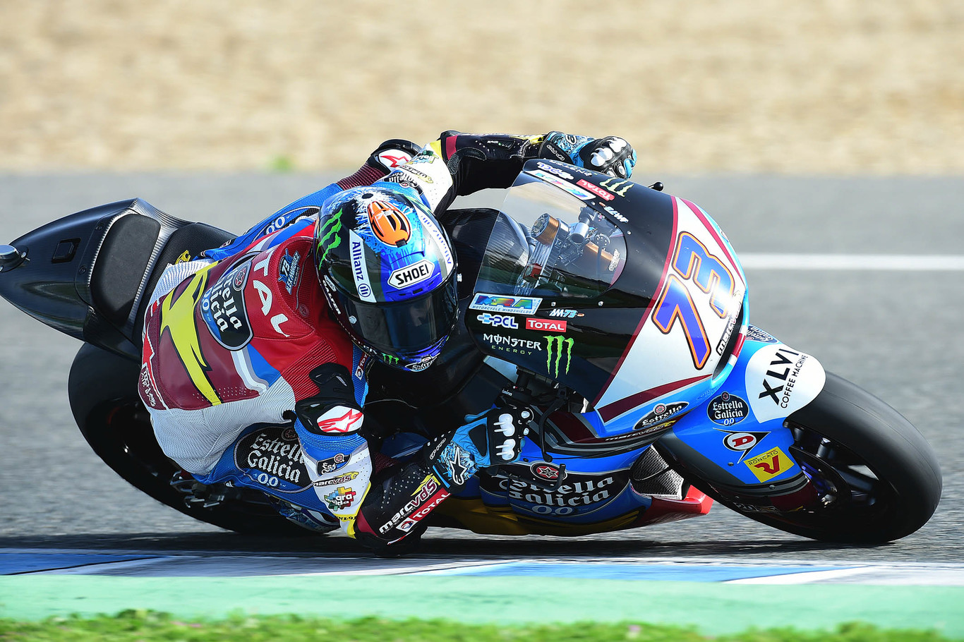 El mejor tiempo de los primeros libres en Moto2 es para Álex Márquez, Franco Morbidelli a rueda