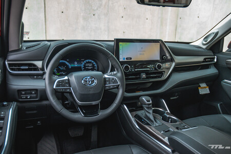 Toyota Higlander Hybrid 2023 2023 Rueba De Manejo Opiniones Mexico Resena 11