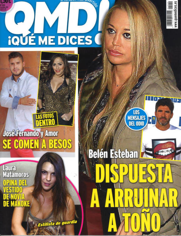 Belén, Toño, el QMD... todo uno