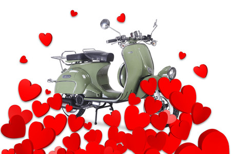 San Valentín en moto: nueve historias de amor en vídeo y dos situaciones MUY desesperadas