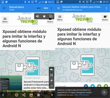 プレビューとChromeタブ