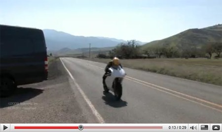 Brammo TTR videos de la prueba