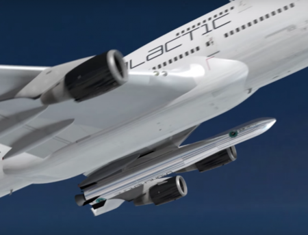 Así se lanzarán satélites al espacio: con un simple avión Boeing 747
